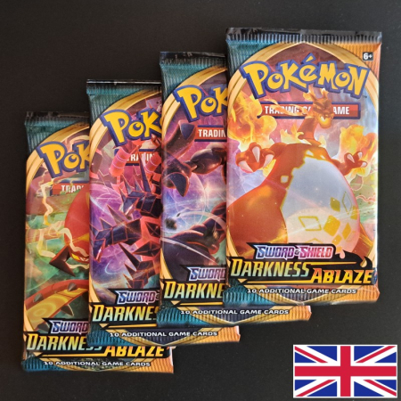 Darkness Ablaze Booster Pack - Artwork Set